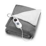 Livingandhome Reversible Flannel Electric Heated Throw Blanket, SC1024