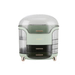 Livingandhome Large Makeup Storage Box Organizer with Drawers, SC1069 (SO0034)