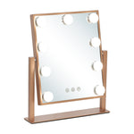 Livingandhome Adjustable LED Hollywood Vanity Mirror Rose Gold, SW0512
