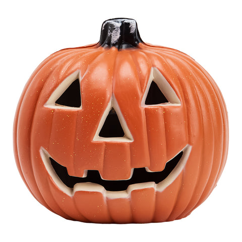 Livingandhome Halloween LED Pumpkin Lantern Battery Operated, SW0635