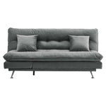 Livingandhome Fabric Upholstered Tufted Sofa Bed, JM2225
