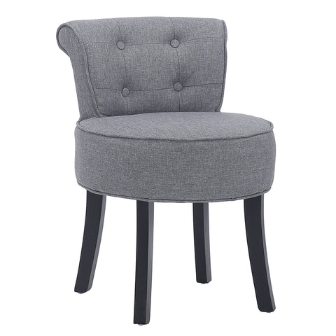 Upholstered Vanity Stool Makeup Dressing Chair, ZH0742