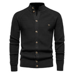 Stand-Up Collar Cardigan Sweater, CC290661