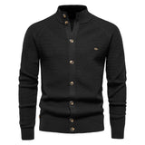Stand-Up Collar Cardigan Sweater, CC290661
