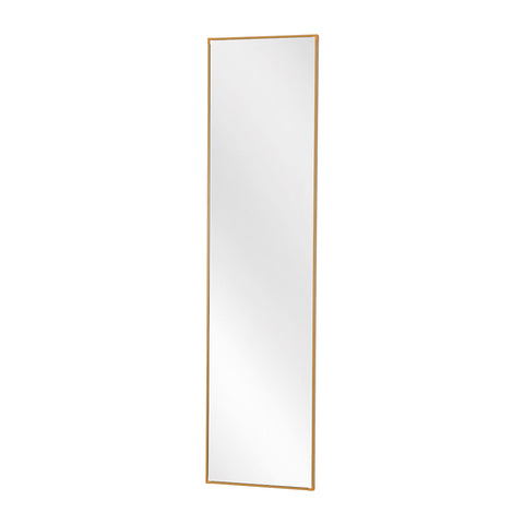 Livingandhome Modern Slim Frame Full Length Wall Mirror, WF0338