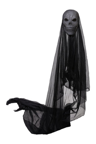 Halloween Sound Control Glowing Hanging Skeleton Ghost, JR0009