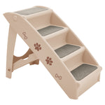 4-step Plastic Foldable Pet Stair Indoor Climbing Ladder, WM0238
