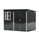 9X6FT Outdoor Metal Garden Storage Shed, PM1756PM1757