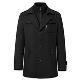 Winter Wool Blend Coat, CC291433