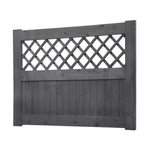 Rhombus Garden Wood Fence Gate, LG1421 (Ver.2)