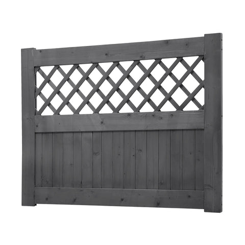 Rhombus Garden Wood Fence Gate, LG1421 (Ver.2)