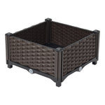 Plastic Raised Garden Bed Planter Box, CT1058