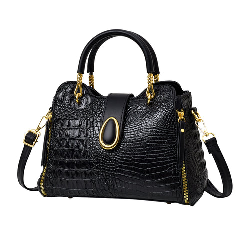 Fashion PU Leather Handbag with Adjustable Strap, CB300129