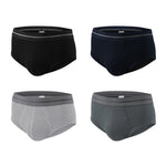 4Pcs Skin-friendly Cotton Underwear Briefs, CC290196 (Ver.2)