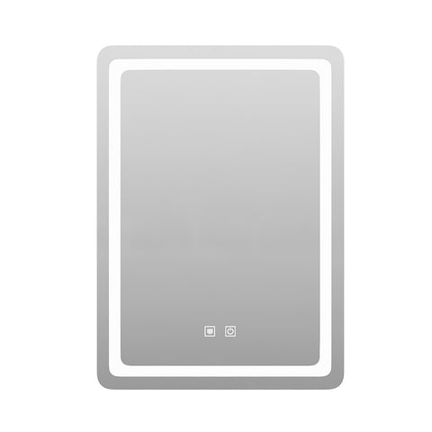 Anti-fog Bathroom Mirror with Dimmable LED Light, FW240057