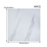 14Pcs 60x60cm Realistic Stone Texture Self Adhesive PVC Flooring, LG1554 (Ver.2)