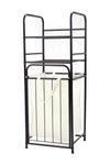 3-Tier Tilt Out Laundry Hamper Shelf Bathroom Storage Organizer Rack, WZ0222