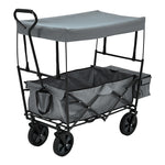 Folding Wagon Cart Outdoor Utility Camping Trolley, CX0465
