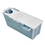 Portable Folding Soaking Bathtub with Lid, CX0485