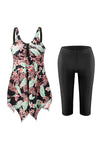 2 Pieces Sleeveless Swimsuit Set, CC060136
