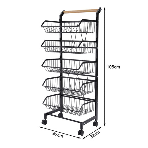 5-Tier Kitchen Trolley, WM0400