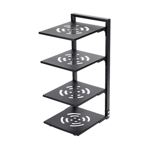 4-Tier Height-Adjustable Kitchen Pan Organizer Rack, WM0701 (Ver.2)