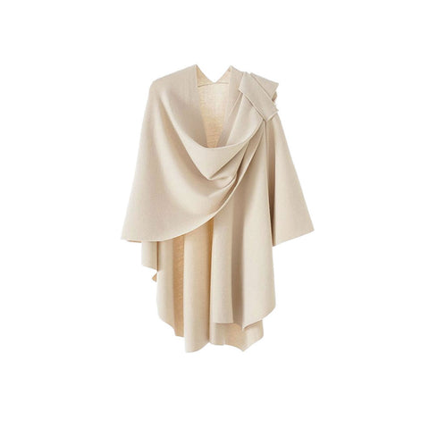Elegant Cross Front Shawl Wrap, CA300018