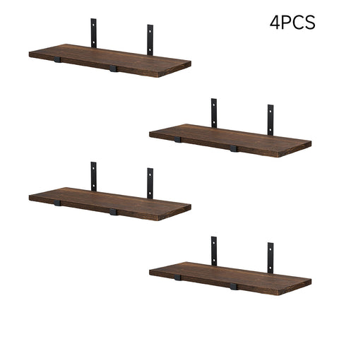 Set of 4 Wall-Mounted Floating Shelves, FL070066 (Ver.2)