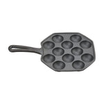 12-Hole Cast Iron Takoyaki Pan, GK190059 (Ver.2)