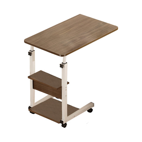 Height Adjustable Mobile Table Overbed Desk with Wheels, SC2109 (Ver.2)