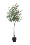 Artificial Olive Tree Decorative Plant in Planter, PM1576