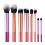 Set of 8 Professional Makeup Brush Tools, BU0436 (Ver.2)