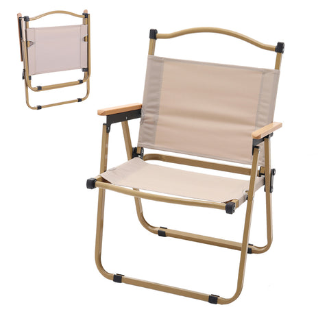 Portable Folding Camping Chair with Armrests, CT0840