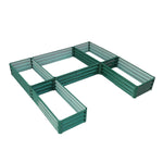 U-shaped Raised Garden Bed with 5 Compartments, PM1253