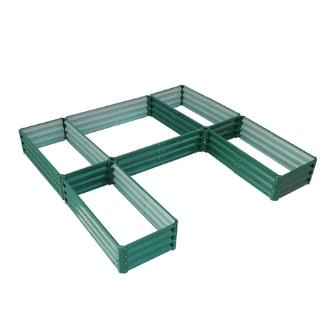 U-shaped Raised Garden Bed with 5 Compartments, PM1253