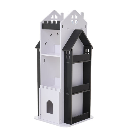 4-Tier Castle Kids Rotating Bookshelf, FL280010