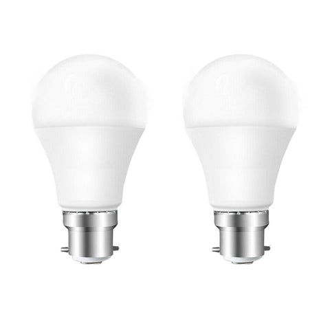 7W LED Ball Bulb B22, 3000K, Pack of 2, Paper Pack, AJ0986