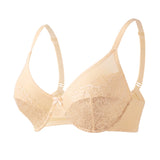 Floral Lace Push Up Underwired Bra with Adjustable Shoulder Straps, CC062253