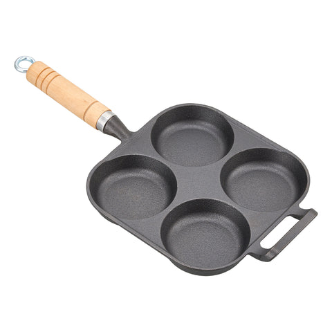 4-Hole Cast Iron Frying Pan, GK190061 (Ver.2)
