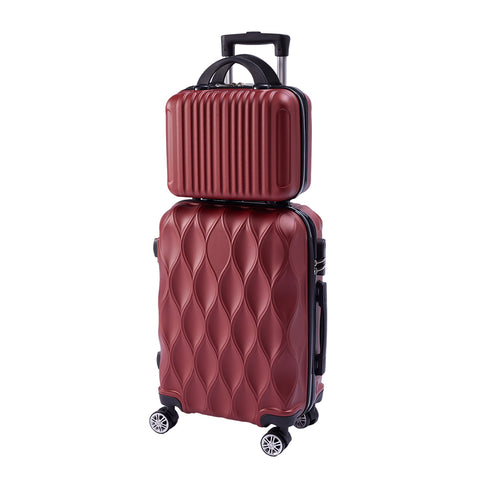 2-Piece Hard Shell Travel Suitcases Luggage Set, CB060046 (Ver.2)