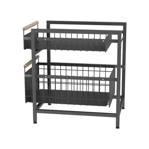 Two-Tier Kitchen Pull-Out Storage Organiser, HM320257