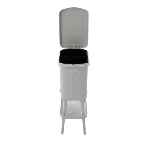 18L 2-Tier Dry Wet Separation Trash Bin with Inner Buckets, WM0680