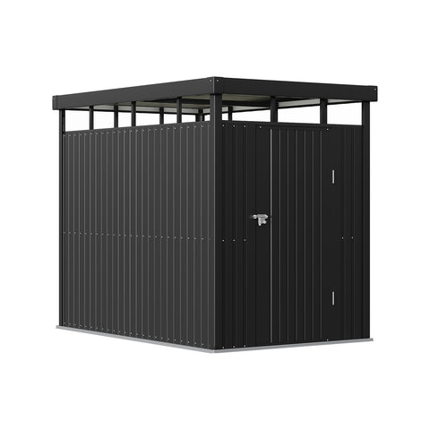 5.3 x 8.5FT Outdoor Metal Garden Storage Shed, PM1865PM1866PM1867 (Ver.2)