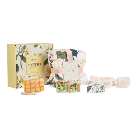 Sunflower-Scented Spa Bath Gift Set, BW350008