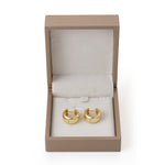 14K Gold-Plated Hoop Earrings, CA290052
