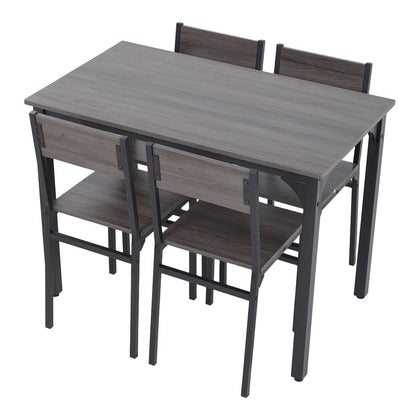 5-Piece Dining Table and Chairs Set, XY0542