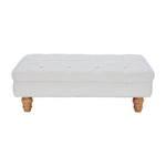 Teddy Fleece Upholstered Footstool, FL050093 (Ver.2)
