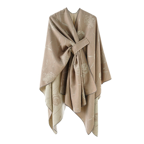 Oversized Shawl Wrap, CA290107