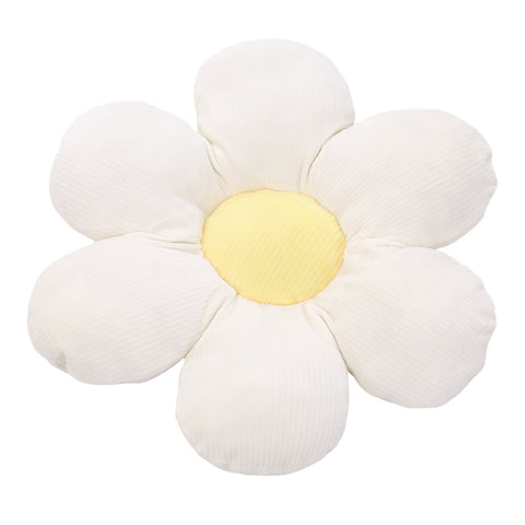 Lifeideas Daisy Shaped Seat Cushion Flower Throw Pillow, LY0021