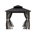 9x9ft Hardtop Patio Gazebo, LG1591LG1592LG1593 (Ver.2)